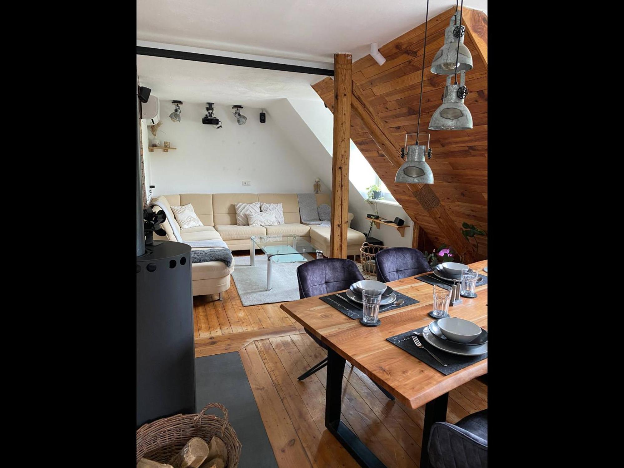 Gemuetliche Rustikale Wohnung Mit Kamin Und Optionalem Whirlpool Bad Sobernheim Buitenkant foto